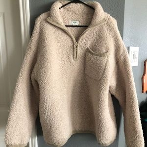 Aerie Sherpa Pullover L
